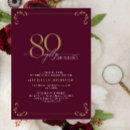 Search for burgundy and gold invitations Modern