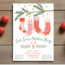 Search for sock christmas invitations Green