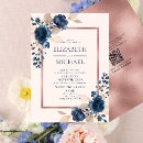 Search for navy blue and gold invitations Trendy