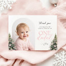 Search for 1st birthday thank you cards Coquette