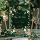 Search for acrylic save the dates Floral