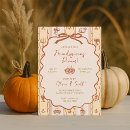 Search for potluck thanksgiving invitations Rustic