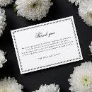 Search for elegant for sympathy thank you cards Classic