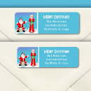 Search for funny christmas return address labels Xmas