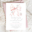 Search for christmas 1st birthday invitations Coquette
