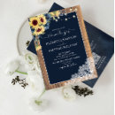 Search for blue and sunflower wedding invitations Sunflowers