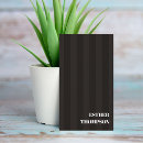 Search for black and white stripes business cards Interior designer