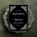 Search for vintage glam wedding invitations Classic and elegant