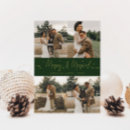 Search for photo holiday wedding announcement cards Merry and married