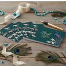 Search for peacock thank you cards Green