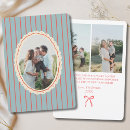 Search for retro photo christmas cards Stripes