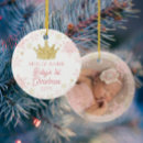 Search for princess ornaments Baby's first christmas