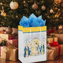 Search for blue and gold gift bags Christian