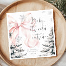 Search for winter wonderland napkins Baby it's cold outside