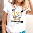 Search for onederful tshirts Gold glitter