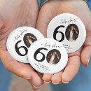 Search for 60th birthday buttons Sixty