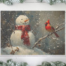 Search for snowman tissue paper Decoupage