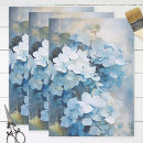 Search for blue hydrangea tissue paper Decoupage