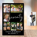 Search for 70th birthday photo collage Script