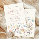 Search for wildflower wedding invitations Boho chic