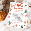 Search for welcome back invitations Elf arrival letter