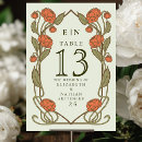 Search for art deco table cards Floral