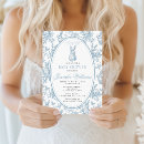 Search for easter baby shower invitations A little bunny
