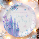 Search for purple christmas plates Winter wonderland