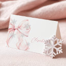 Search for snowflake place cards Winter