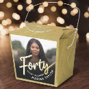Search for 40th birthday gifts Black and gold