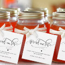 Search for honey wedding favor tags Elegant