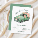 Search for car wedding invitations Classic