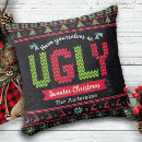 Search for ugly christmas sweater pillows Nordic