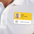 Search for yellow name tags Employee