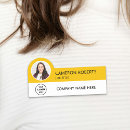 Search for yellow name tags Employee