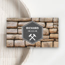 Search for masonry business cards Construction