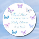 Search for butterfly thank you stickers Whimsical