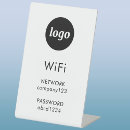 Search for wifi password signs Logo