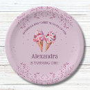 Search for ice cream paper plates Purple