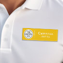 Search for yellow name tags Employee