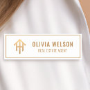 Search for real estate name tags Professional house realtor