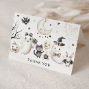 Search for spooky thank you cards Gender neutral