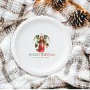 Search for angel paper plates Red