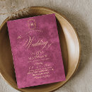 Search for fuchsia wedding invitations Chic