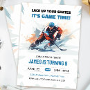 Search for hockey birthday invitations Modern