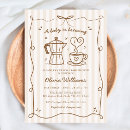 Search for coffee baby shower invitations Simple
