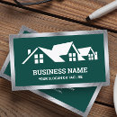 Search for dark green business cards Realtor