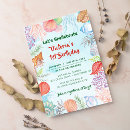 Search for underwater birthday invitations Mermaid birthday party