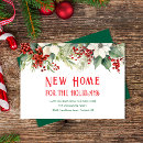 Search for holiday moving announcement cards We have moved