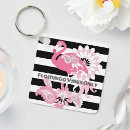 Search for pink flamingo keychains Girly